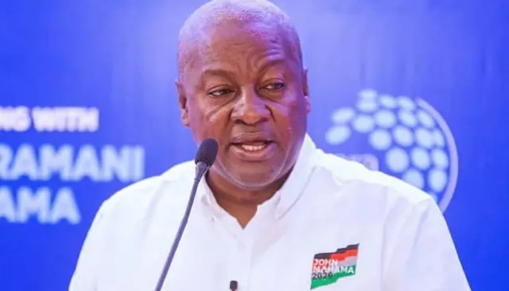 Mahama promises to cancel ex-gratia payments if re-elected President