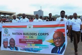 NABCO trainees support the removal of Ofori-Atta