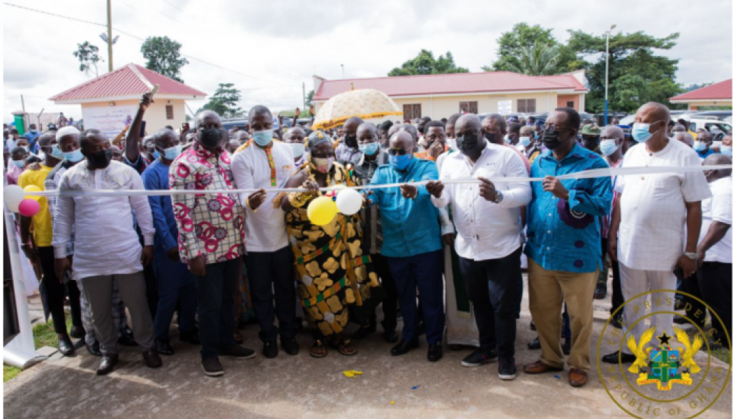 Akufo-Addo commissions ¢6.7 million Sefwi rice factory