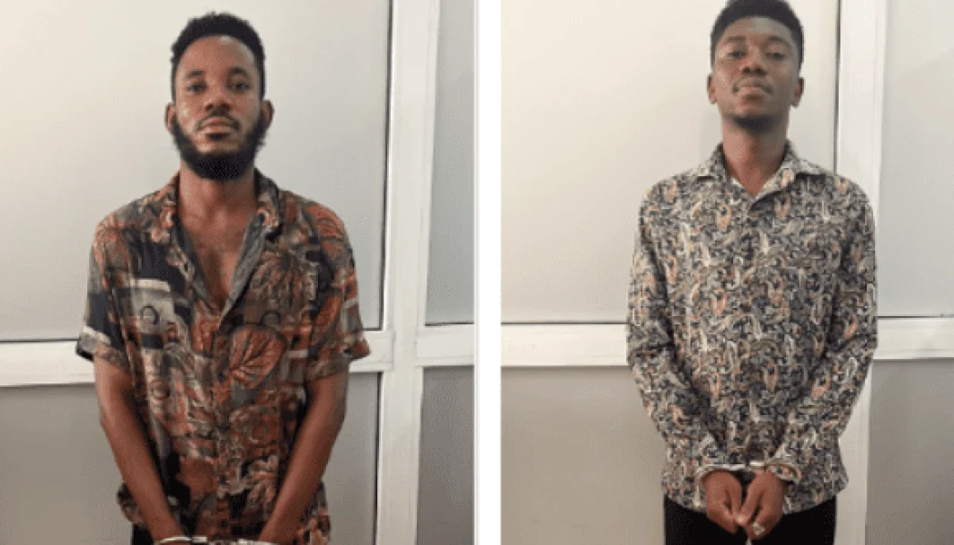 Two civilians arrested for posing as Police officer